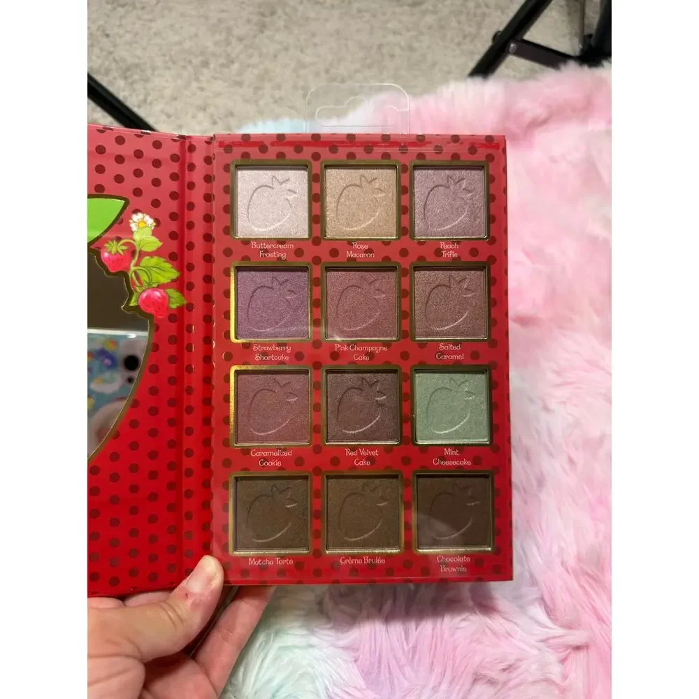 NWT Taste Beauty Strawberry Shortcake 12 Pan Eyeshadow Palette